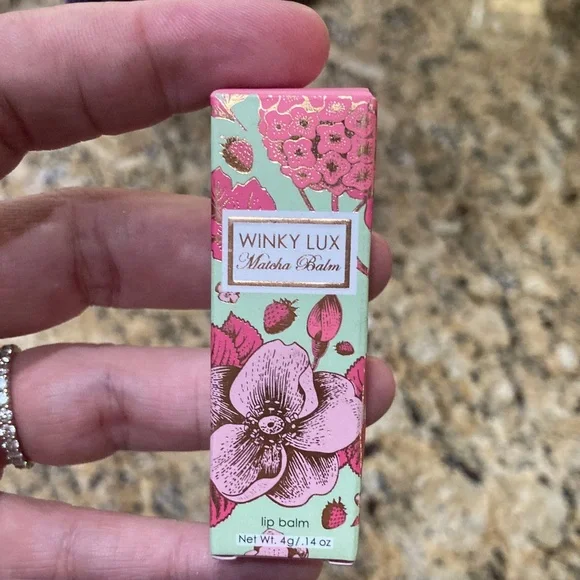 Winky Lux Matcha Balm Lip Balm - Pink and Green - Picture 2 of 6